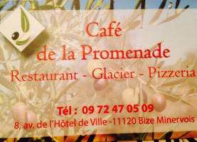 Le Bizan menu