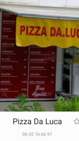 Pizza Daluca menu