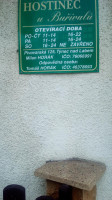 Hostinec U Burivalu Carte