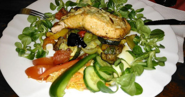 Restaurace U Čápa food