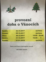 Lišany Restaurace U Hřiště Sokolovna Carte