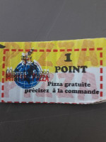 Mister Pizza menu