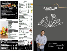 La Pataterie menu