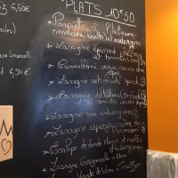 L'epicerie Italienne menu