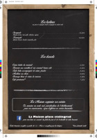 La Maison menu