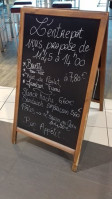 L'entrepot menu