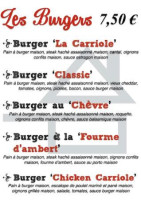 La Carriole du Fin Gourmet menu