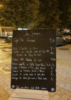 Restaurant Les Canailles menu