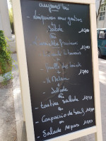 La Pasteur'in menu