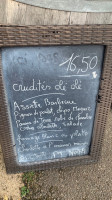 Chez Lucotte menu