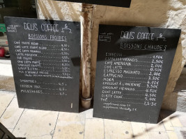 Coffee Club menu