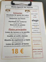 Couleurs Café menu
