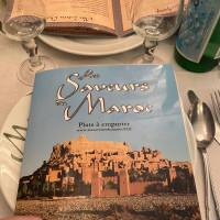 Les Saveurs du Maroc menu