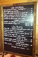 Le Garde-Manger menu