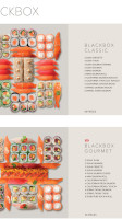 Sushi Bar menu