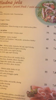 Au Fil Du Zinc menu