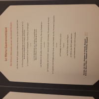 Le Relais St-Clair menu