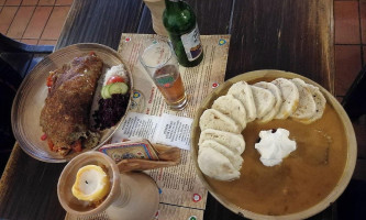 Památník, Pivovar, Hradní Restaurace A Muzeum Vítek Z Prčice Nourriture