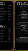 Les Tontons Flingueuses menu