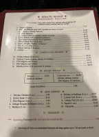 Oka Sushi BAr menu