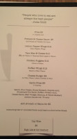 Le Lounge menu