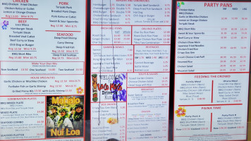 Boulangerie Marie Blachere menu