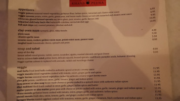 La Table Des Baumelles menu