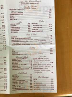 Foody Cafe menu