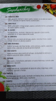 Le Comptoir Italien menu