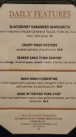 La Marina menu