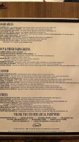 La Marina menu