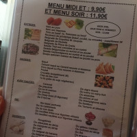 Le Saigon menu