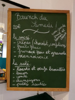 Refuge des Sens menu