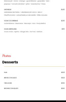 Bistro B menu