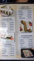 Ali Baba Khebab menu