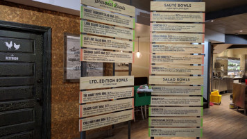 La Quille menu