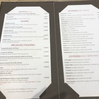 Le Verdi menu