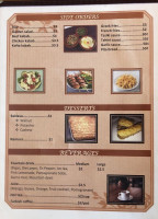 Les Regates menu