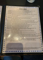 Chez Barmy menu