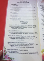 Auberge du Pont menu