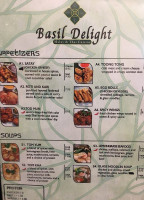Cafe des Marronniers menu
