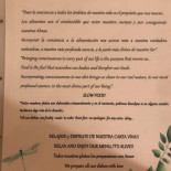 La Libélula Vegan Café Carte