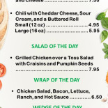 La Libélula Vegan Café Carte