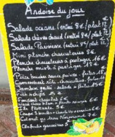 Relais St Nicolas menu