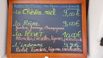 Du Pelvet menu