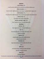 Maison Rouge menu