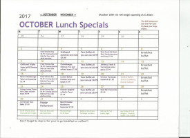 Le Chalet De Maxou menu