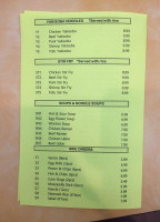 Hôtel Barrière Le Majestic menu