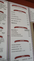 Beausejour menu