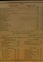 Peppino Cantinetta menu